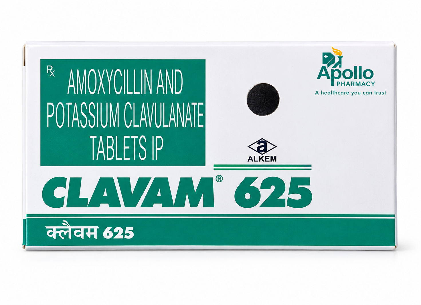 Clavam 625mg Amoxicillin and Potassium Clavulanate Tablets IP Alkem - JKM Pharmacy Store