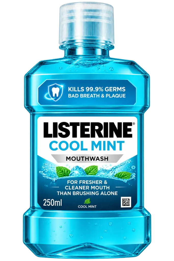 Listerine Cool Mint Antiseptic Mouthwash Bottle - Buy Online at JKM Pharmacy Store